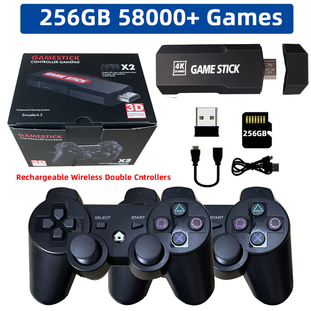 64GB, 128GB and 256GB Rechargeable Handle For Home TV Game Console