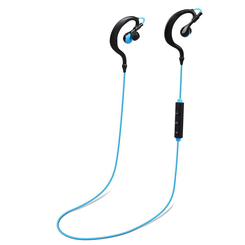 Wireless Headsets V4.1 Sport In-Ear Stereo Headphones Sweat-proof Neckband Earbuds With Mic Deep Bass HiFi Earphones For Running Hiking Travel