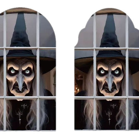 Halloween Exclusive Ghost Holographic Mirror-Halloween Decoration