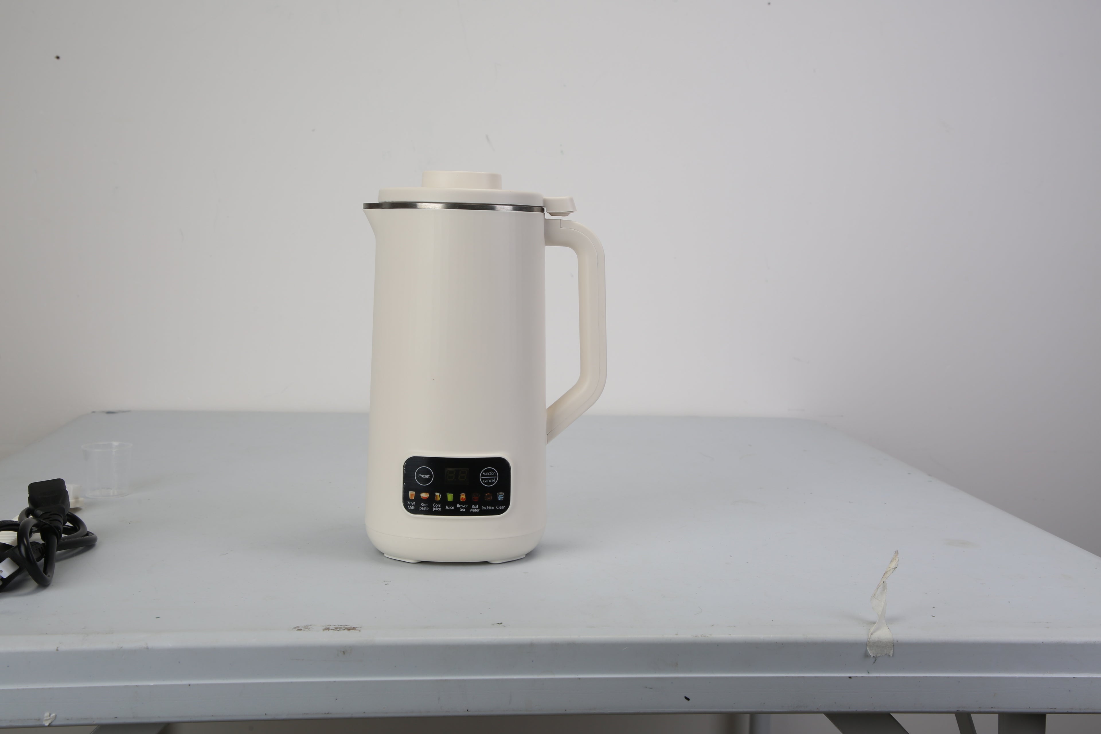 1Pc 27OZ Nut Milk Maker With 12Hours Delay Function Self-Cleaning Keep Warm Automatic Soy Milk Maker Machine For Homemade Soya Milk Rice Paste Juice Corn Juice Flower Tea Boil Water