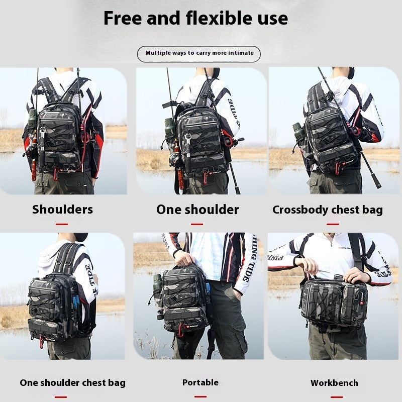 Fishing Bag Waterproof Multifunctional Fishing Outdoor Equipment