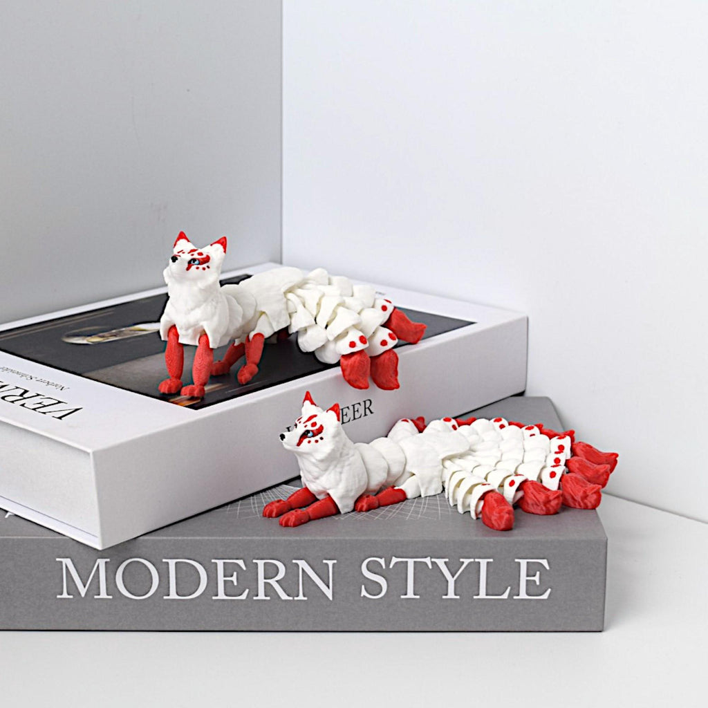 Nine-tailed Fox, Smart Fox Shape, Fantasy Texture, Exquisite Details, Fairy-style Appearance, Exquisite Craftsmanship, Thoughtful Gift Decoration, Adding Fairy Charm