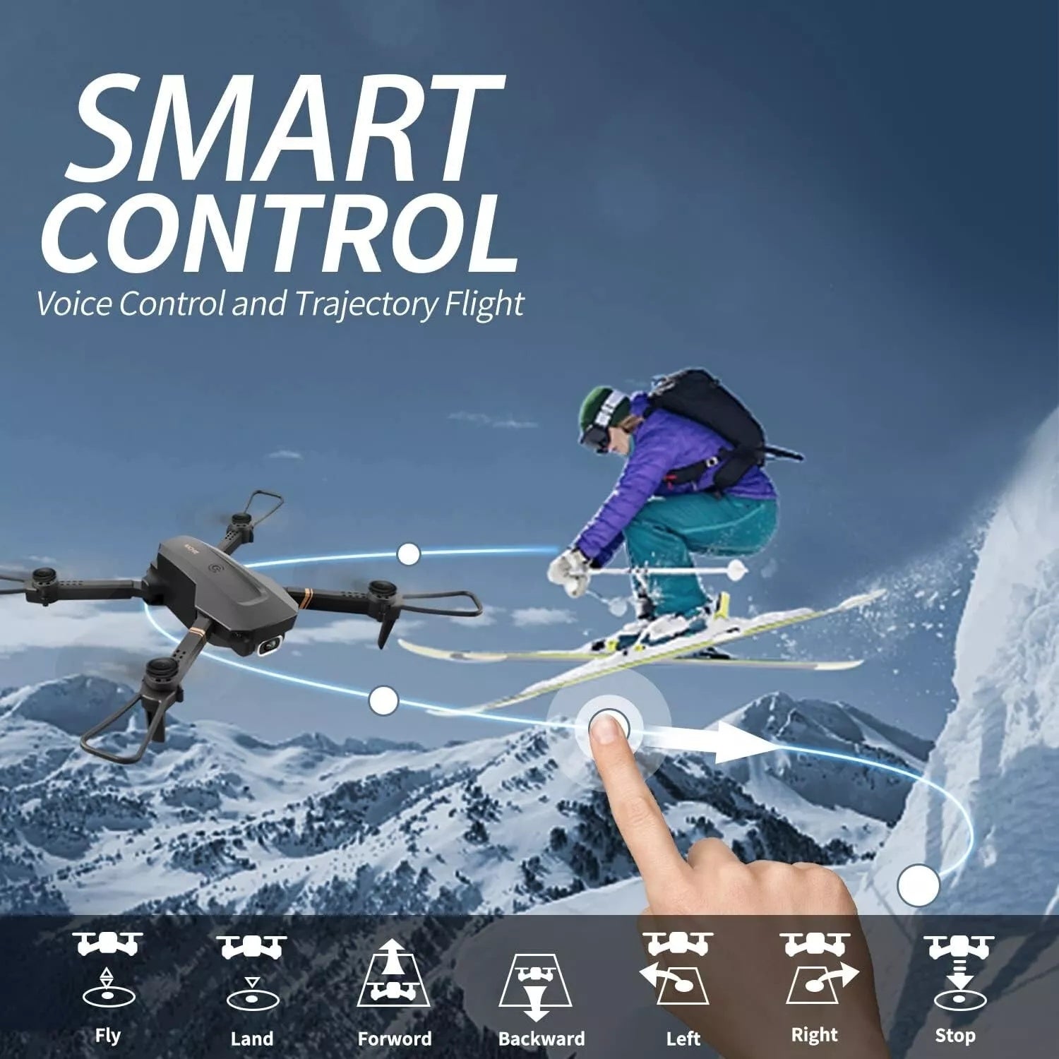 1080P HD Foldable Mini Drone With Camera 4K 4DRC V4 Drone, 3 Batteries, Drones For Adults Kids, Remote-controlled Quadcopter, Logistics Is Randomly Sent By UPS,USPS