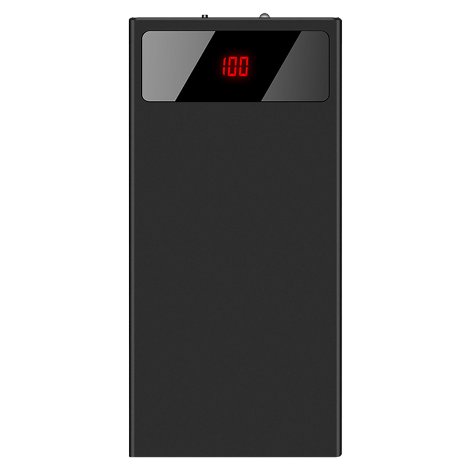 Ultra-thin Power Bank 1Pc 20000mAh Power Bank Phone Charger Dual USB Port Flashlight Battery Remain Display