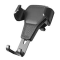 iPhone & Android Leather grain gravity mobile phone car holder