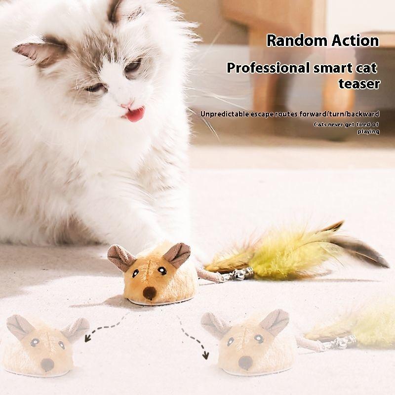 Touch Start Electric Mouse for Cats