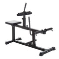 Home Training Gym Leg Press Steel Seated Calf Raise Machine Adjustable Strength Black