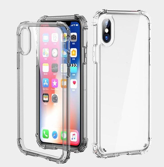 iPhone X XR & XS max Compatible, Luxury Shockproof Transparent
