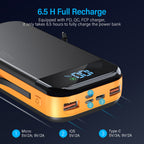 iPhone & Android Fast Charging Power Bank Comes With a 2-wire, Digital Display Super Fast Charging Power Bank