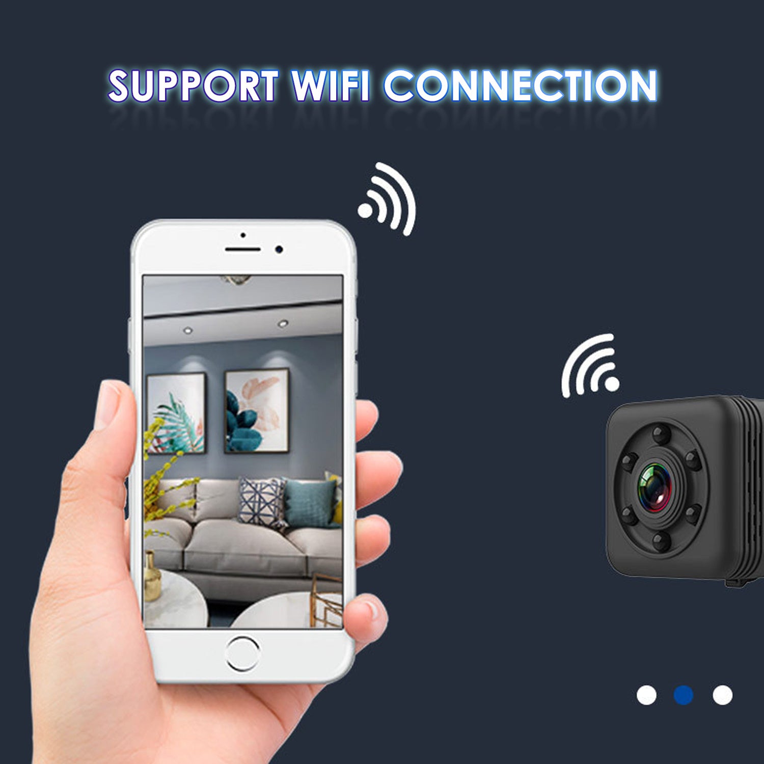SQ29 Waterproof Sports Camera with WiFi