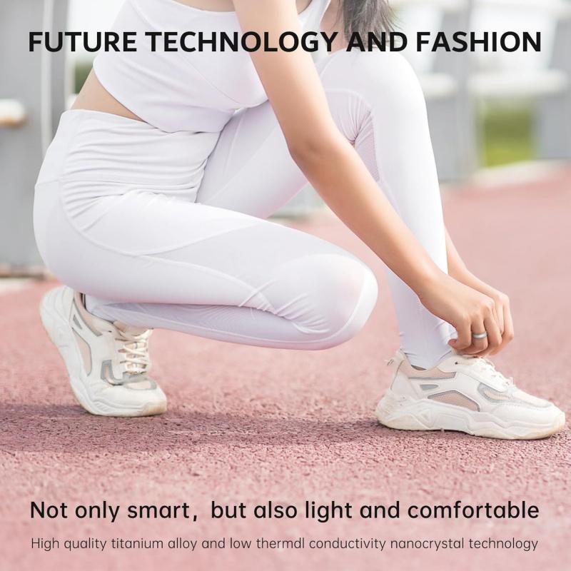 New Silver Edge Diamond Smart Ring 2025 New Silver Edge Diamond Smart Ring Fitness Tracker