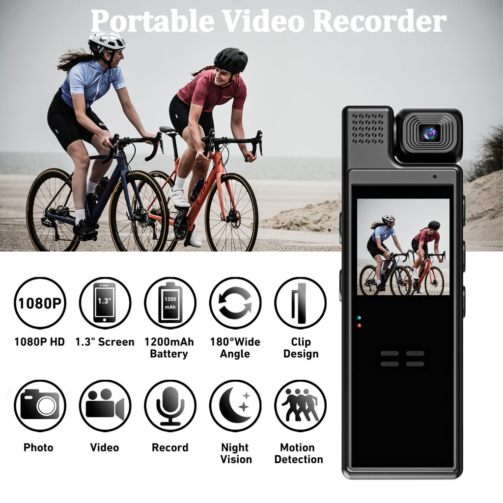 L9 HD Night Vision Camera-Conference Recorder-Press-Outdoor-Sports Camera