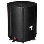 Outdoors 132gal Black PVC Foldable Rain Bucket