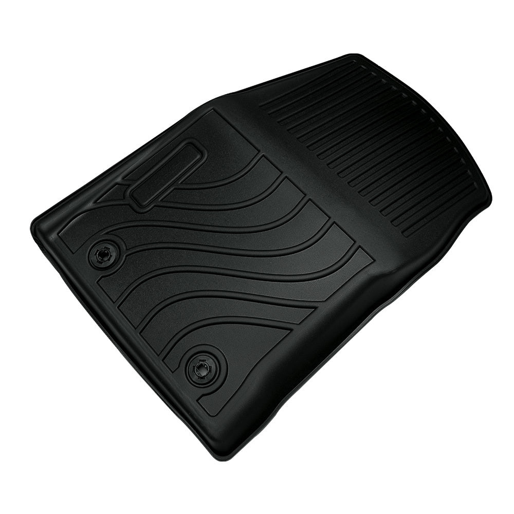 Toyota Tundra All-Weather TPE Front And Rear Row Floor Liners Floor Mats Fit For Toyota Tundra Crew Max Cab 2022-2025, Custom Fit Tundra Car Mats 20484