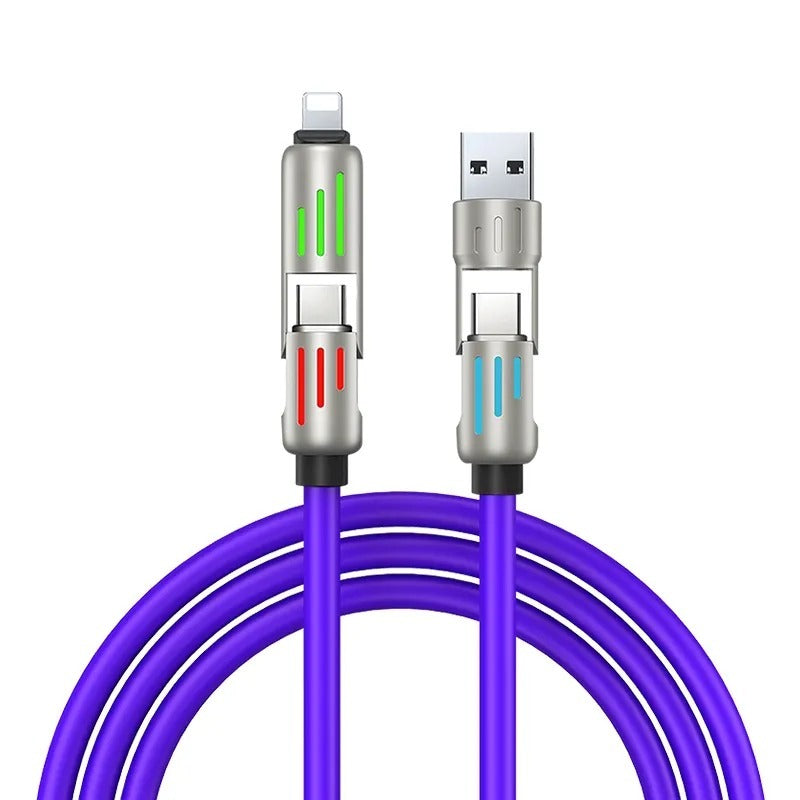 4-in-1 Fast Charging Cable Serves All
