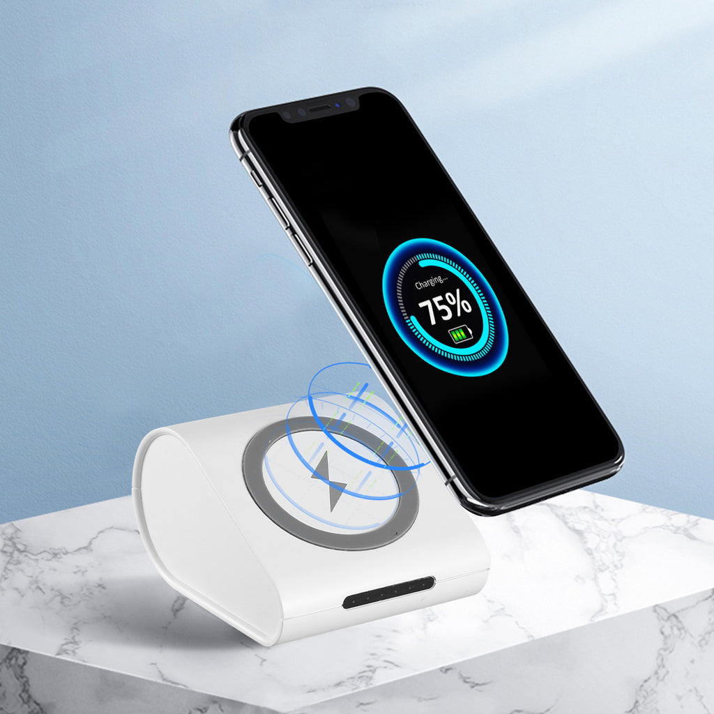 iPhone Wireless Charging Power Bank 1Pc 10400mAh Qi Wireless Charging Power Bank For IOS Phone XS MAX XR Galaxy S10 S9 Note 9