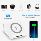 iPhone Wireless Charging Power Bank 1Pc 10400mAh Qi Wireless Charging Power Bank For IOS Phone XS MAX XR Galaxy S10 S9 Note 9