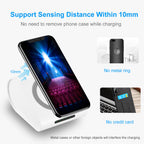 iPhone Wireless Charging Power Bank 1Pc 10400mAh Qi Wireless Charging Power Bank For IOS Phone XS MAX XR Galaxy S10 S9 Note 9