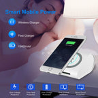 iPhone Wireless Charging Power Bank 1Pc 10400mAh Qi Wireless Charging Power Bank For IOS Phone XS MAX XR Galaxy S10 S9 Note 9