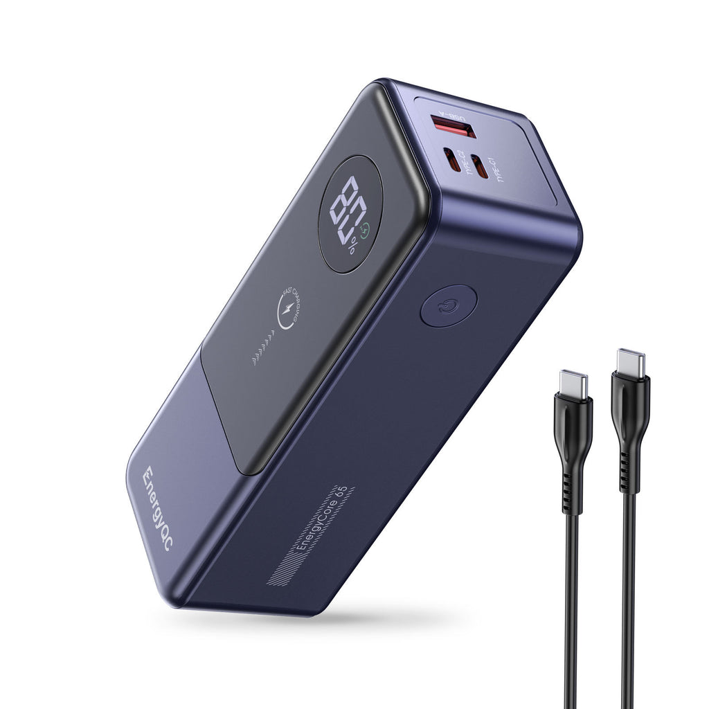 Power Bank Single-Port PD65W for MacBook and Samsung Notebook Charging