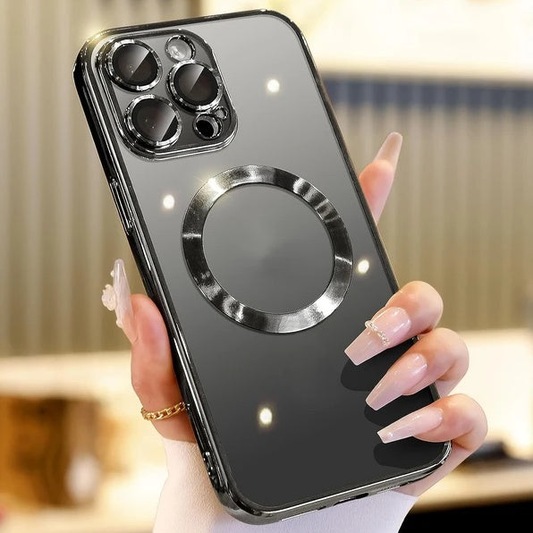 For iPhone 14 13 12 11 All Variants to Pro Max Case Mag Safe Magnetic Camera Lens Cover