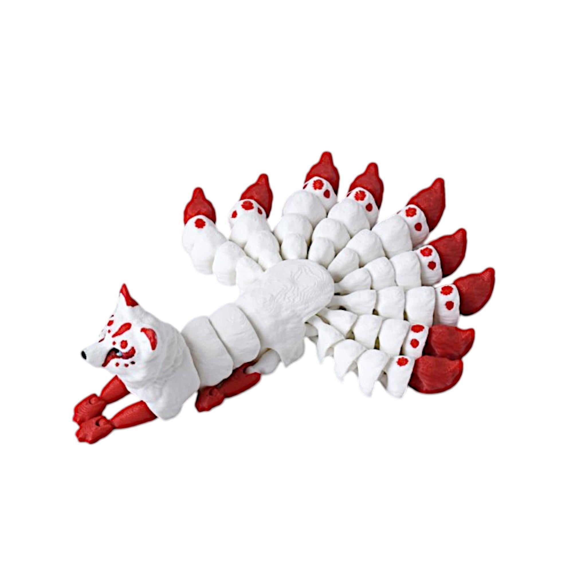 Nine-tailed Fox, Smart Fox Shape, Fantasy Texture, Exquisite Details, Fairy-style Appearance, Exquisite Craftsmanship, Thoughtful Gift Decoration, Adding Fairy Charm