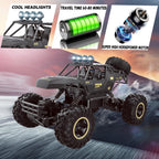 NEW 4DRC Truck Rock Climbing Car  Rock Crawler Rechargeable Off Road Truck 4WD , Metal Shell LED Headlights RC Remote Control Off Road Car Truck, Logistics Is Randomly Sent By UPS,USP.