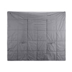 USB Heated Blanket Electric Heated Poncho Shawl Wrap Throw With Zipper Arm Holes Pocket 3 Heating Levels 6 Zones 5V 2A Machine Washable For Home Office Outdoor