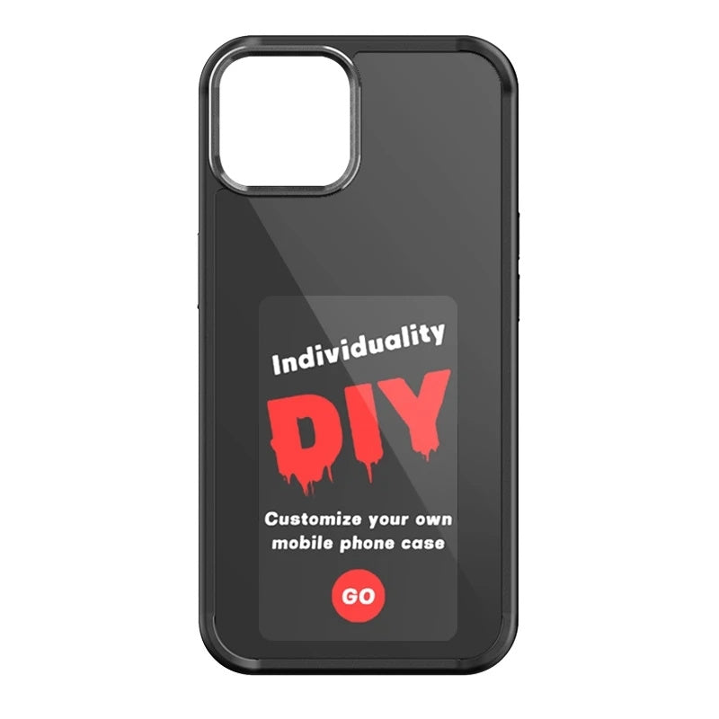 iPhone E-ink Screen Phone Case Unlimited Screen Projection Personalized Phone Cover Battery Free New Designer Luxury Phone Case