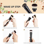 Electric Handle Makeup Brushes Popular Makeup Tools Portable Travel Cosmetic Electric Handle Makeup Brushes Blush Powder Foundation Single Makeup Brush