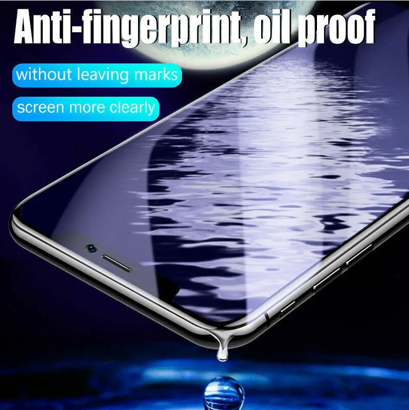 iPhone 2PCS Hydrogel Screen Protector For iPhone 15 14 13 12 11 Pro Max SE X XS XR 8 7