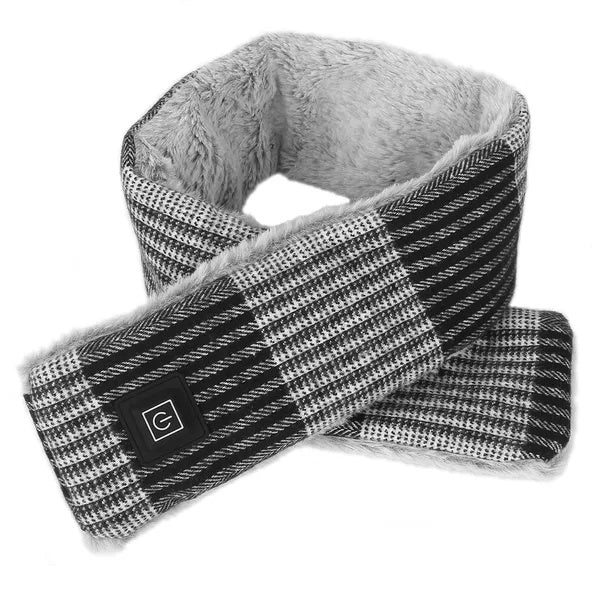 Unisex Electric Heated Scarf USB Heating Neck Wrap Unisex Winter Heated Neck Shawl