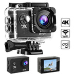 Action Camera 4K to 30 FPS Waterproof Outdoor Sports Camera DV Diving Camera Helmet Camera