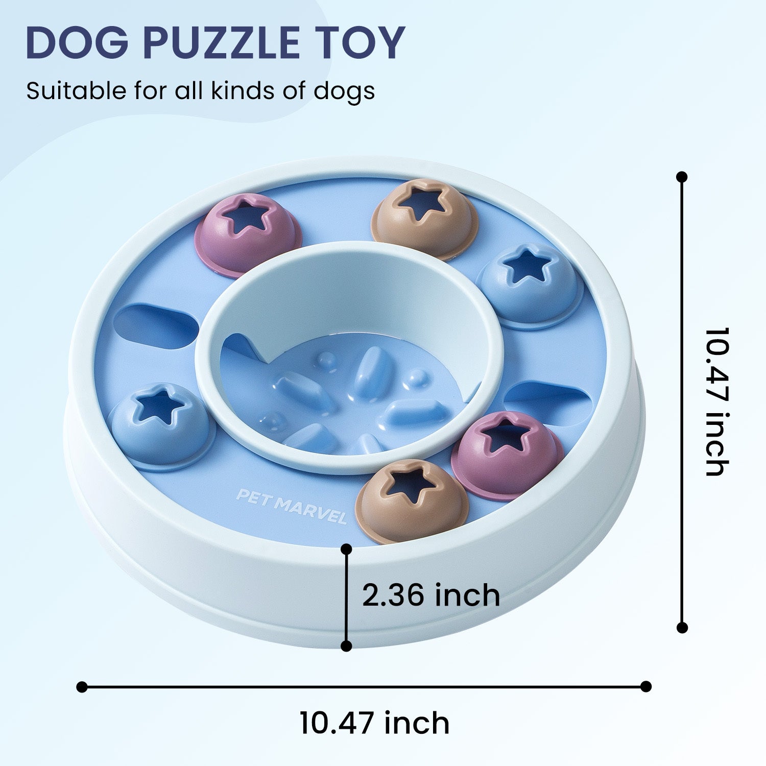 Dog Toy PET MARVEL Interactive Puzzle Game, Level 1-3
