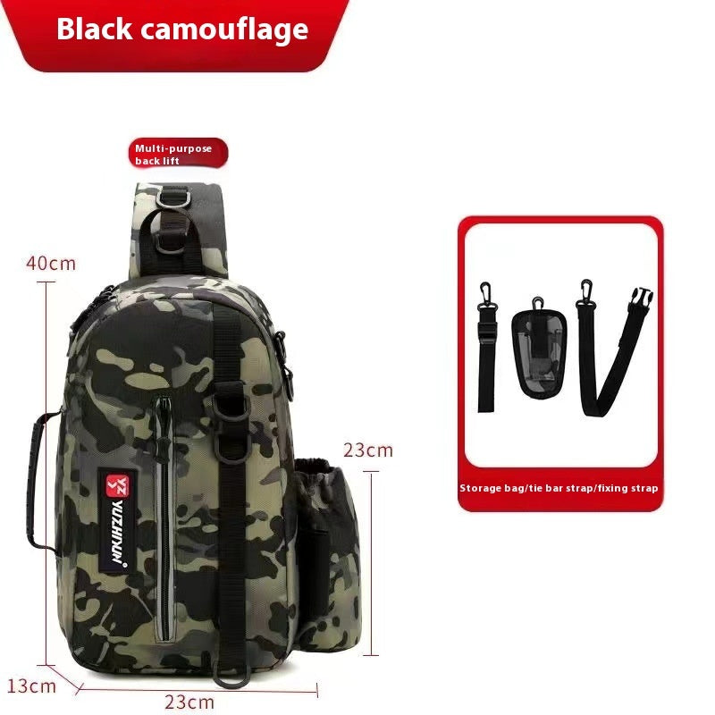 Fishing Lure Bag Multi-functional Waist Bag Single Shoulder Fishing Storage Equipment