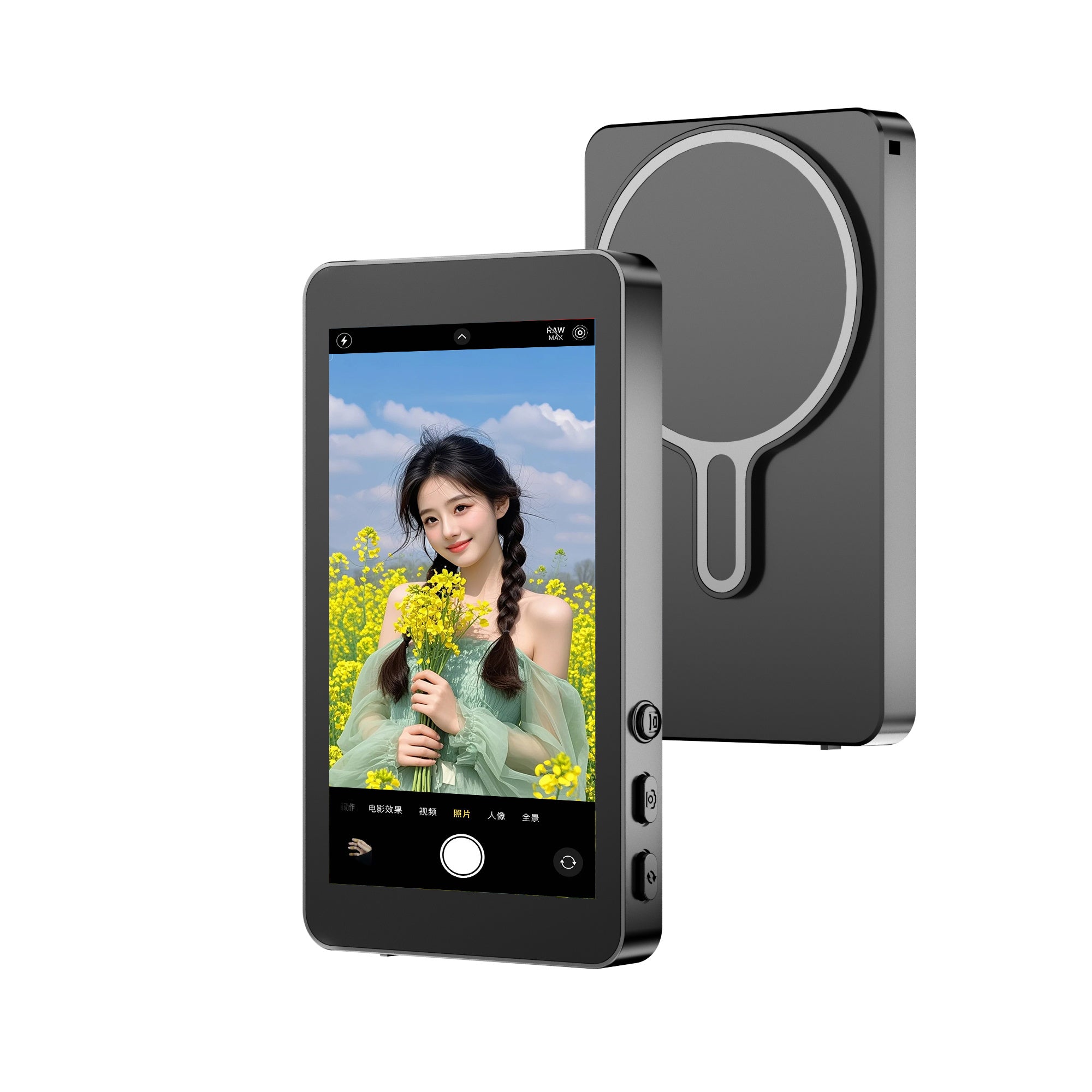 Mobile Selfie Screen Recorder - Audio-Focusing-Hanging Rope-Photography Version- RK-X40A Upgraded Version X40L