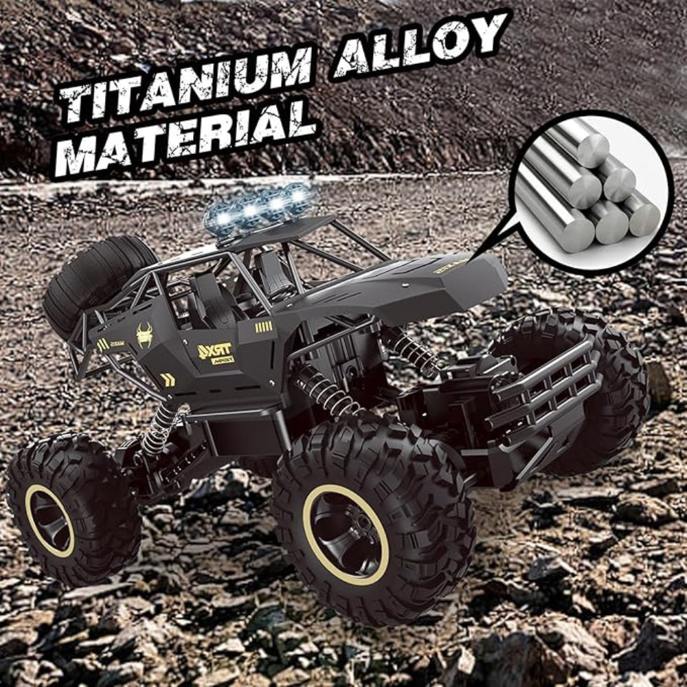 NEW 4DRC Truck Rock Climbing Car  Rock Crawler Rechargeable Off Road Truck 4WD , Metal Shell LED Headlights RC Remote Control Off Road Car Truck, Logistics Is Randomly Sent By UPS,USP.