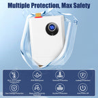 3000W Electric Tankless Water Heater Instant Mini Hot Water Heater With Digital Display For Kitchen RV Sink Bathroom