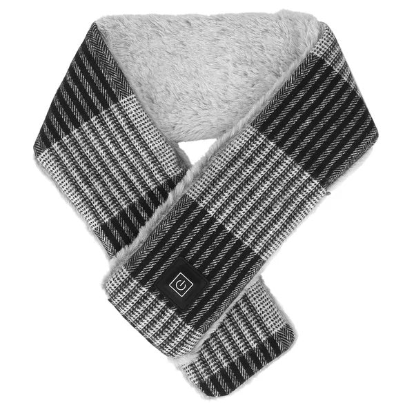 Unisex Electric Heated Scarf USB Heating Neck Wrap Unisex Winter Heated Neck Shawl