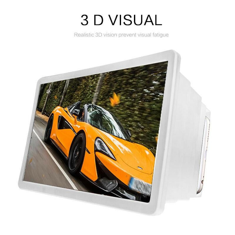 Mobile Phone Screen Magnifier, Bringing A Wider Viewing Field-White