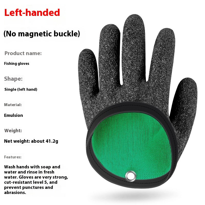 Fishing - Stab-resistant Waterproof Sea Fishing Fishing Lure Equipment Fish Picking And Catching Gloves