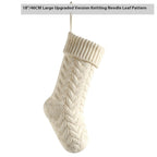Christmas Decoration Layout Supplies Decorative Decorations Knitted Pendant Gift Bag Twist Large