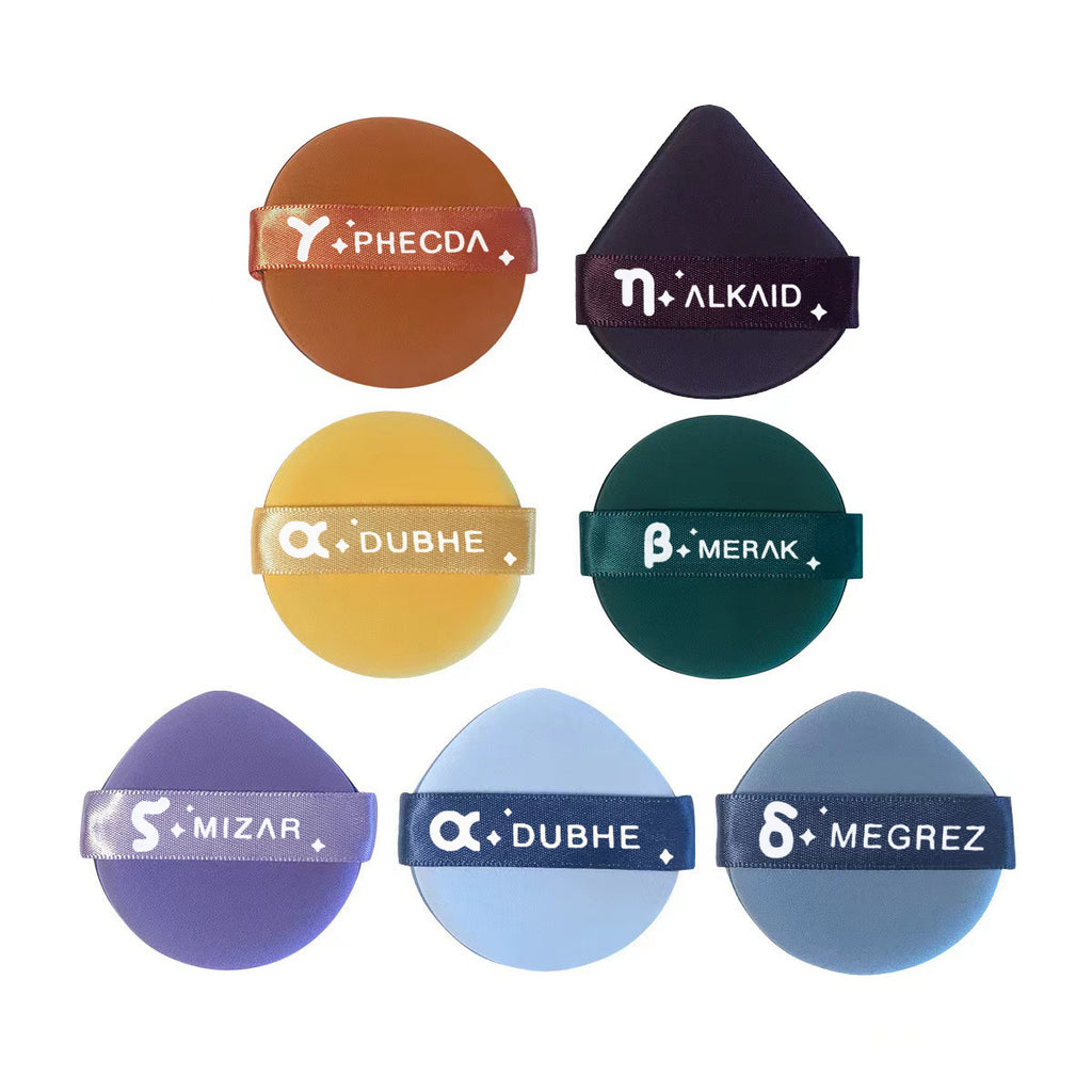 Pack of 7 Seven - Star Makeup Puff