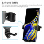 iPhone & Android Universal Car Mount Holder Stand Air Vent Cradle For Mobile Cell Phone Gravity Car Mount Air Vent Phone Holder For I Phone X XR XS Max S Amsung S10 Note9
