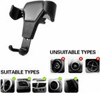 iPhone & Android Universal Car Mount Holder Stand Air Vent Cradle For Mobile Cell Phone Gravity Car Mount Air Vent Phone Holder For I Phone X XR XS Max S Amsung S10 Note9