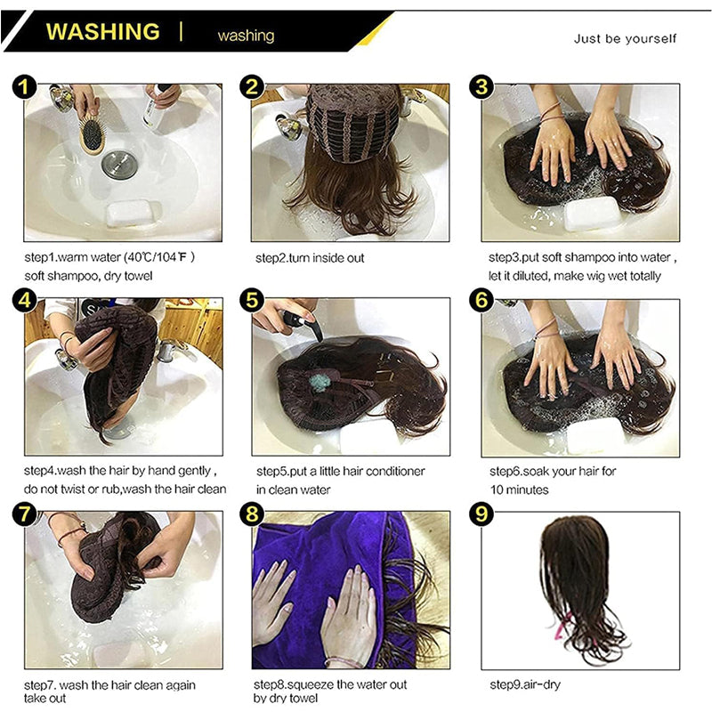 40Inch 100cm Long Women's Long Straight Black Wig Anime Costume Party Wig