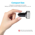 Car Charger 1Pc 3Port USB Car Charger 30W 5.5A For IOS Phone 16 15 14 And More