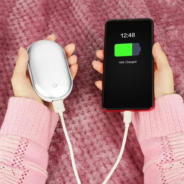 Rechargeable Power Bank & Hand Warmer 5000mAh