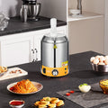 2.4L Electric Cheese Dispenser With Pump Commercial Hot Fudge Warmer 86F-230F