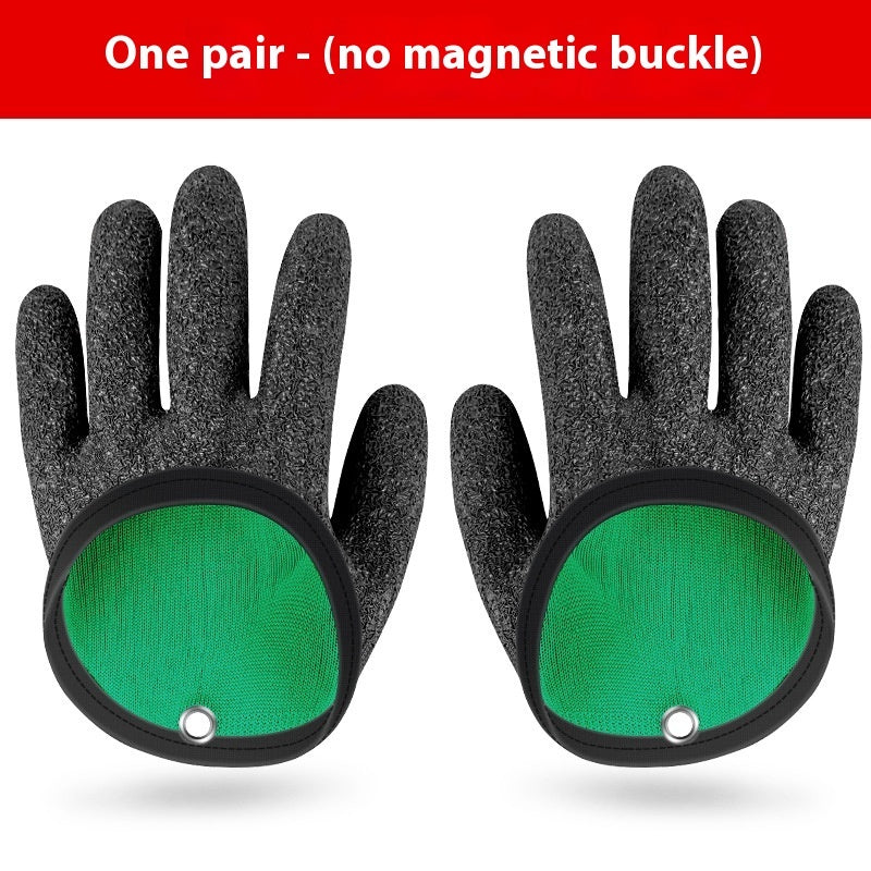 Fishing - Stab-resistant Waterproof Sea Fishing Fishing Lure Equipment Fish Picking And Catching Gloves